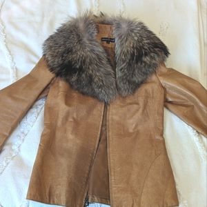 COPY - Tan leather jacket